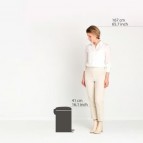 Brabantia NewIcon atkritumu tvertne 12 l, Soft Grey 9