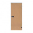 890x1890mm, Bronze/Alu tvaika pirts durvis