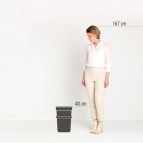 Brabantia Sort&Go atkritumu tvertne 25 l, Soft Beige 2