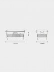 Brabantia Collect-It veļas grozs 40 l x2, Black 12