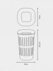 Brabantia Collect-It veļas grozs 55 l x2, Soft Beige 3