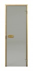 890x2090 mm, Smoky Grey/Pine stikla saunas durvis