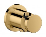  AXOR One Dušas turētājs Round, Polished Gold Optic