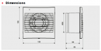  Decor 100 CD ventilators ar kustības sensoru 3