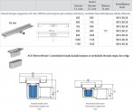 ACO ShowerDrain C dušas kanāls bez restes V atloks 1085 mm, H65 4