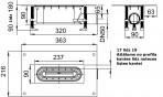 ACO Showerdrain S+ DN50 dušas sifons bez restes H 90-180 mm 3