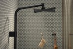 Activera Q 290 1jet EcoSmart dušas sistēma ar termostatu, Matt black 11