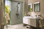 Activera S 240 1jet EcoSmart dušas sistēma ar termostatu, Matt black  5