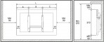 Adax Neo elektriskais radiators NP 04 KDT, krāsa: melna 3