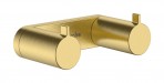 AddStoris S dubūltais dvieļu āķis, Brushed Gold Optic