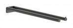 AddStoris S dubūltais dvieļu turētājs 44 cm, Brushed Black Chrome
