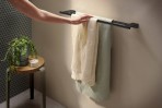 AddStoris S dubūltais dvieļu turētājs 66 cm, Matt Black 3