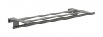 AddStoris S dvieļu plaukts 66 cm, Brushed Black Chrome