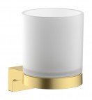 AddStoris S glāze ar turētāju, Brushed Gold Optic