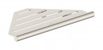 AddStoris S stūra plaukts dušai, Brushed Nickel