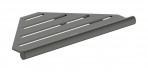 AddStoris S stūra plaukts dušai, Brushed Black Chrome