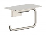 AddStoris S tualetes papīra turētājs ar plauktu, Polished Nickel