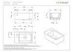 Advance Sansidusa раковина 40x25 cm 2