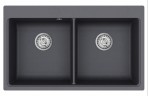 Magna akmens masas izlietne 86x51 cm ar push-up ventīli, Krāsu izvēle 2