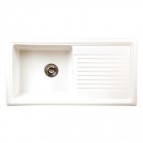 Akmens masas izlietne RL304 CW WHITE (R)