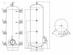 Akumulācijas tvertne NAD 500 v3 bez izolācijas 2