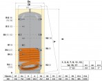 Aккумулирующий бак PUFFER VC VT 300 л 2