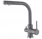 Akvaduo Long virtuves maisitājs ar grozāmu snīpi, Alumetallic	