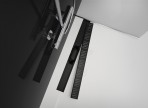 APZ 10 BLACK 750 mm сливной трап для душа ALCA, Black matt 4