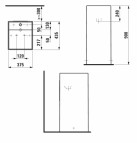 Kartell izlietne 43.5x37.5 cm 2
