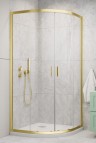 Alienta Brushed Light Gold A 80x80x190 dušas kabīne 