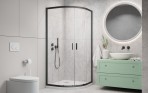 Alienta Brushed GunMetal E 80x90x190 dušas kabīne 4