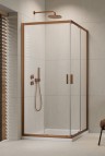 Alienta Brushed Copper 80x80x190 dušas kabīne