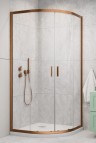 Alienta Brushed Copper A 80x80x190 dušas kabīne 