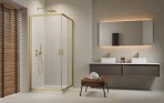 Alienta Brushed Light Gold C 80x80x190 dušas kabīne 4