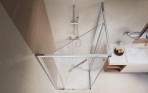 Alienta Chrome SD I dušas kabīne 80x80 cm, Hroms/Caurspīdīgs 3