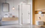 Alienta S 80 dušas siena, Brushed Nickel profils 4