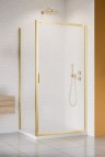 Alienta S 80 dušas siena, Brushed Light Gold profils