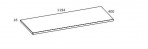 Kwadro Slim шкафчик 60 cm 20