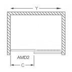 AMD2/1200  душевая дверь 4