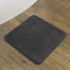 Angora vannas istabas paklājs, poliesters, 60x60 cm, pelēks 2