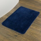 Angora vannas istabas paklājs, poliesters, 60x90 cm, zils 3