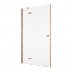ANNEA AN13 veramas dušas durvis 75 cm, Brushed Copper