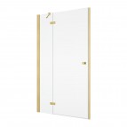 ANNEA AN13 veramas dušas durvis 75 cm, Brushed Gold