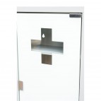 Duschy medicīnas skapis 300x600 mm, Pelēks/Balts 5