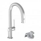 Aqittura M91 FilterSystem 210, izvelkams snīpis, 1jet, hroms 