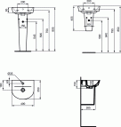 Мойка Ideal Standard Connect Air Arc 40 см, Белый 6