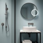 Arnika dušas garnitūras komplekts ar slēpto pieslēgumu, Titanium 6