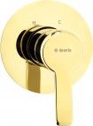Arnika iebūvējamais dušas maisītājs, Gold