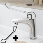 Alpinia Eco izlietnes maisītājs 242 mm, Hroms 3