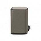 Atkritumu tvertne BO PEDAL BIN, 11 + 23L, Platinum 4